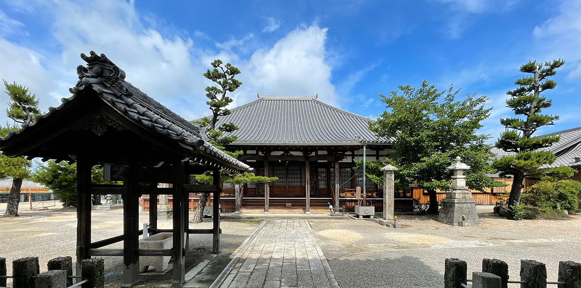 安心の境内墓地
