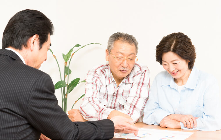 お墓の継承者がいない方も安心してご利用いただけます